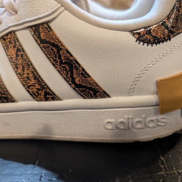 Adidas Postmove White and Brown Printed Sneakers - Picture 4 of 4